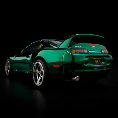 Hot Wheels 2025 RLC Exclusive 1997 Toyota Supra British Racing Green Aussie Diecast