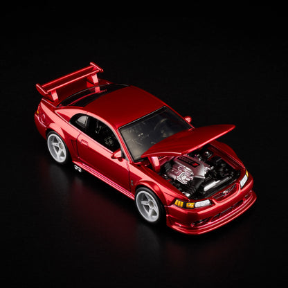 Hot Wheels 2025 RLC Exclusive 2000 Ford Mustang SVT Cobra R bright red Aussie diecast