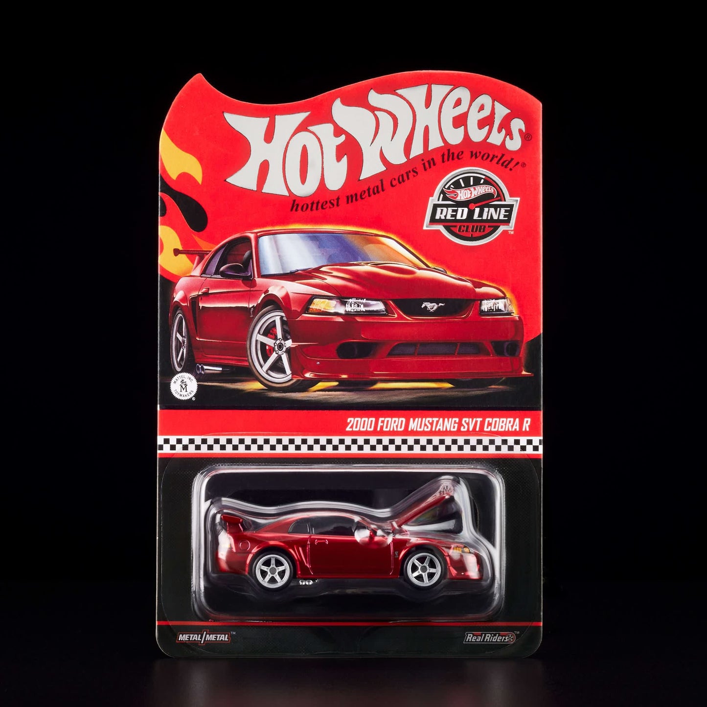 Hot Wheels 2025 RLC Exclusive 2000 Ford Mustang SVT Cobra R bright red Aussie diecast