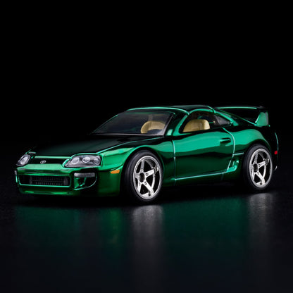 Hot Wheels 2025 RLC Exclusive 1997 Toyota Supra British Racing Green Aussie Diecast