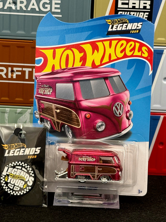 Hot Wheels 2024 Legends Tour Kool Kombi with pin