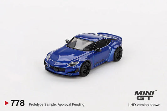 Mini GT 1:64 Nissan Fairlady Z Pandem 778 Blue - AUSSIE diecast
