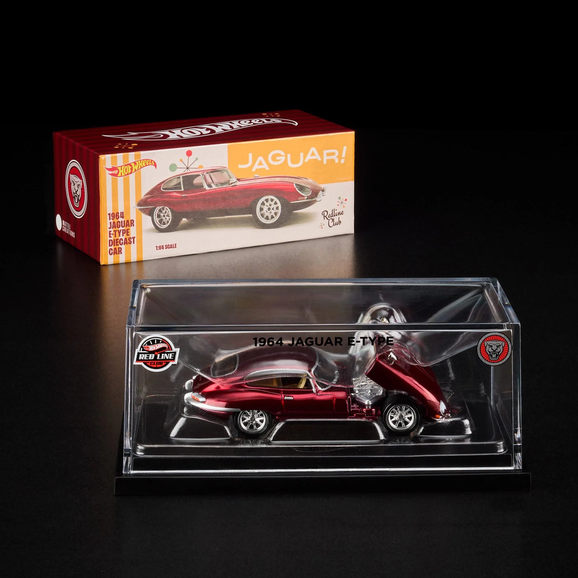 Hot Wheels 2025 RLC 1964 Jaguar E-Type Aussie diecast